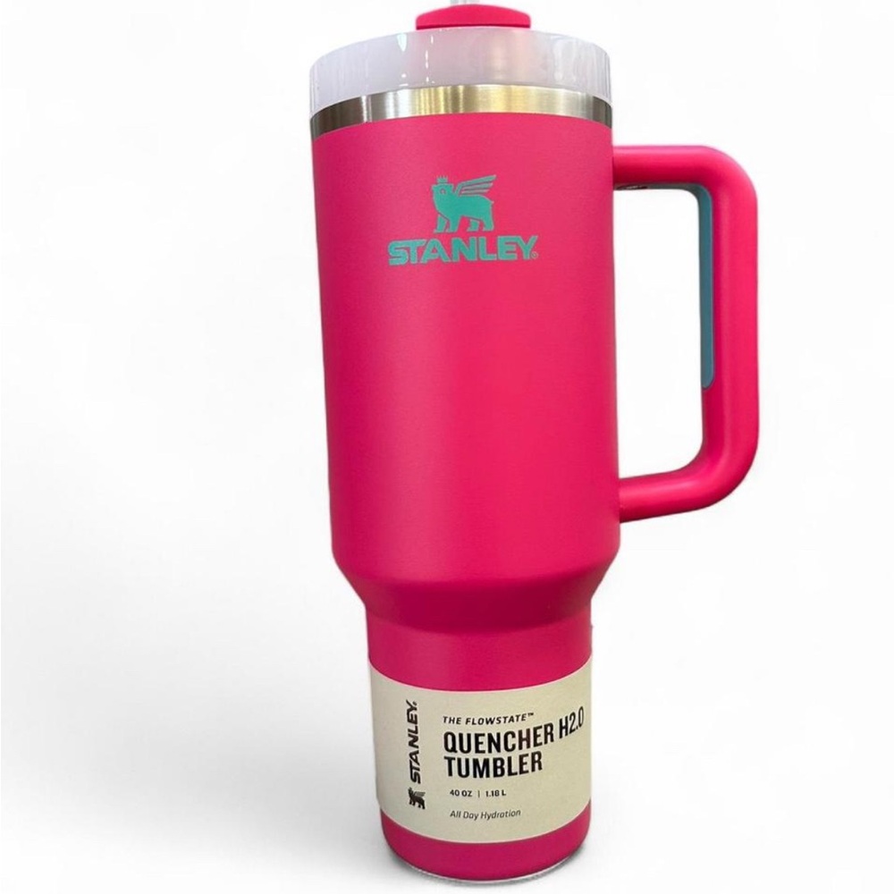 Stanley Vibrant Pink Quencher Tumbler